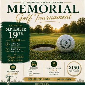 September 19th - Golfers and Luncheon